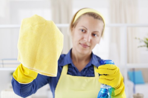Local sofa cleaning equipment prepared for an upholstery job