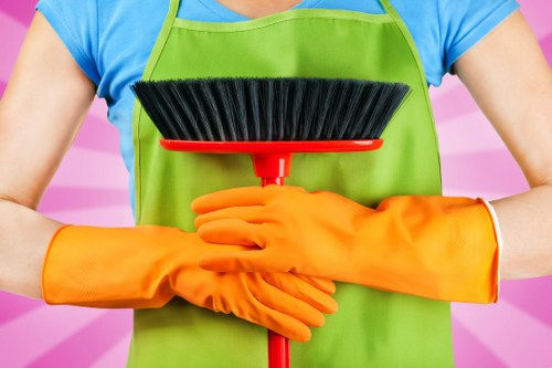 Carpet cleaners quoting for a converted flat and busy area property