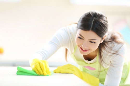 Carpet cleaning results for a polished Notting Hill room