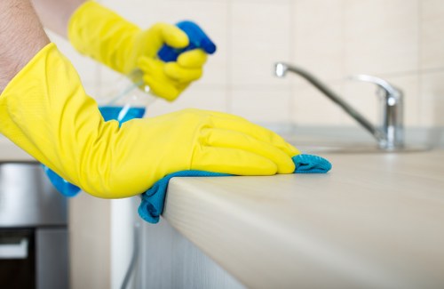 End of tenancy bathroom cleaning in a Notting Hill home