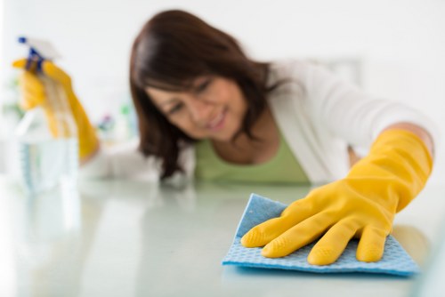Kitchen and bathroom deep cleaning in a Notting Hill property